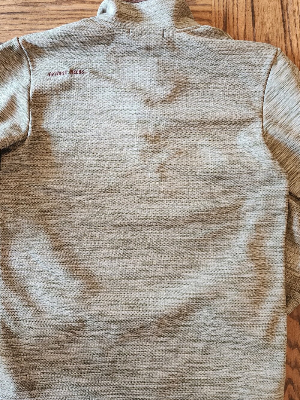 Catchin’ Deers Men’s Henley Fleece Pullover Sweatshirt - Size M - Picture 7 of 7